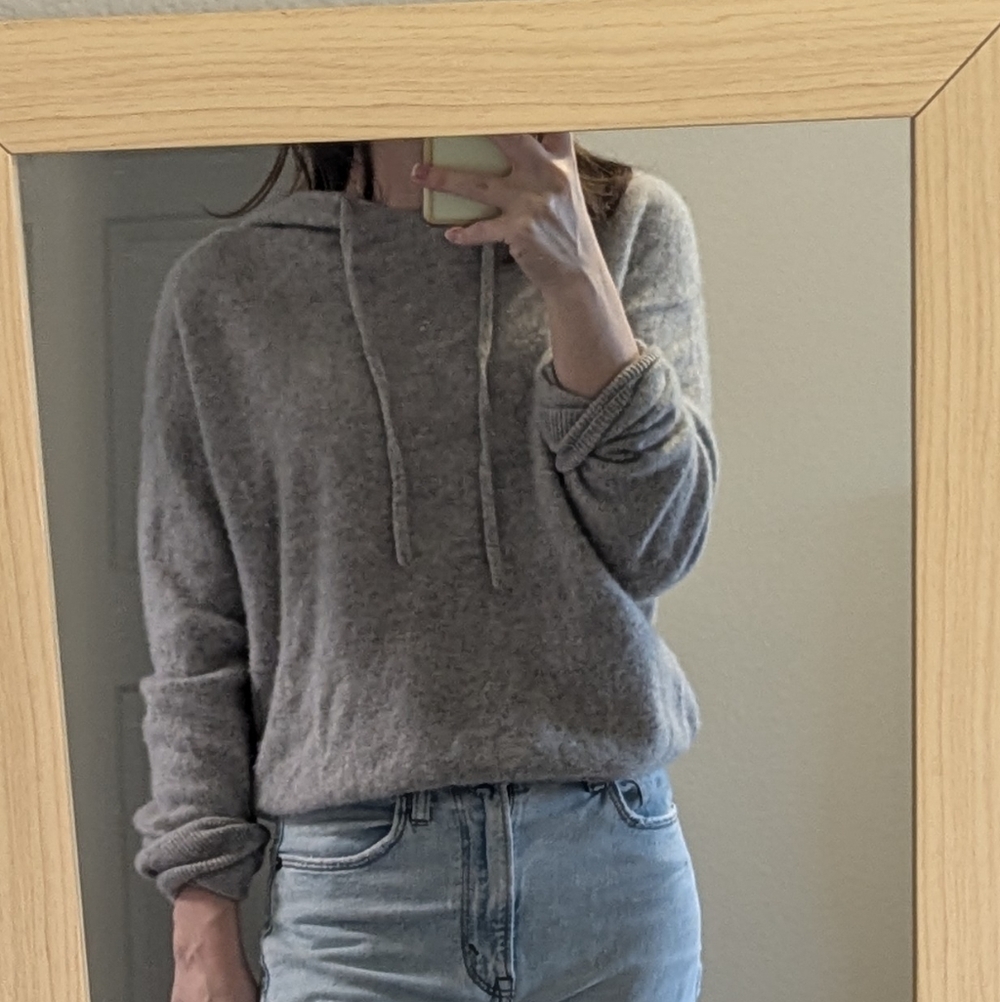Caara Women's Soft Gray Hoodie